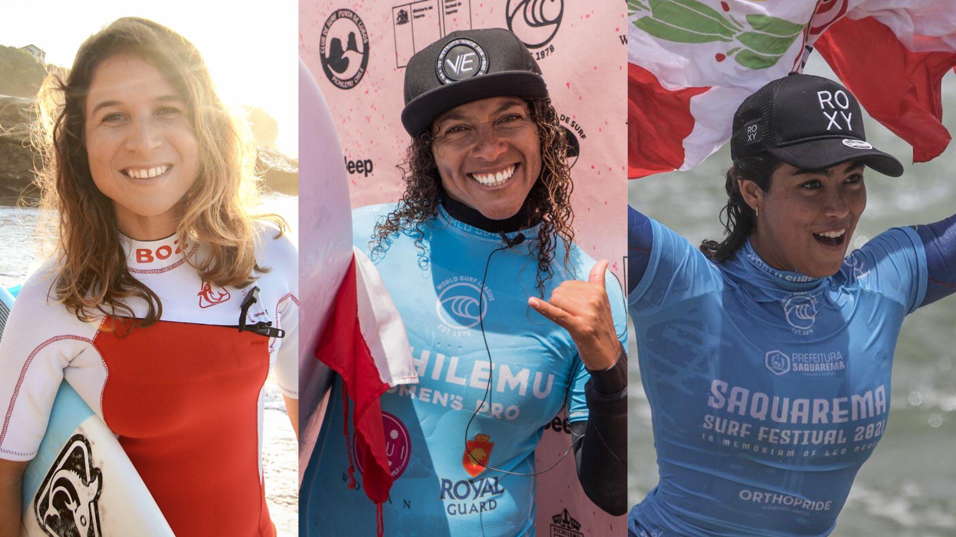 foto de Sofia Mulanovich, Analí Gomez y Sol Aguirre