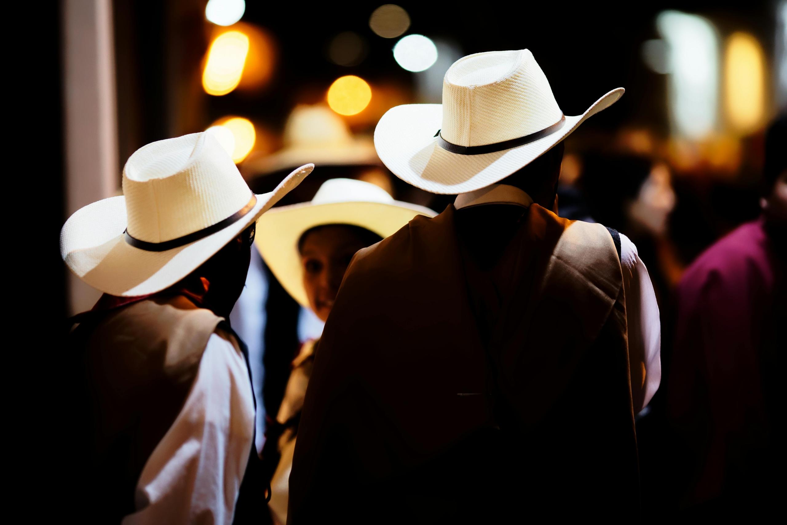 Bailarines de las danzas de la costa peruana