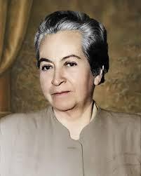 retrato de Gabriela Mistral