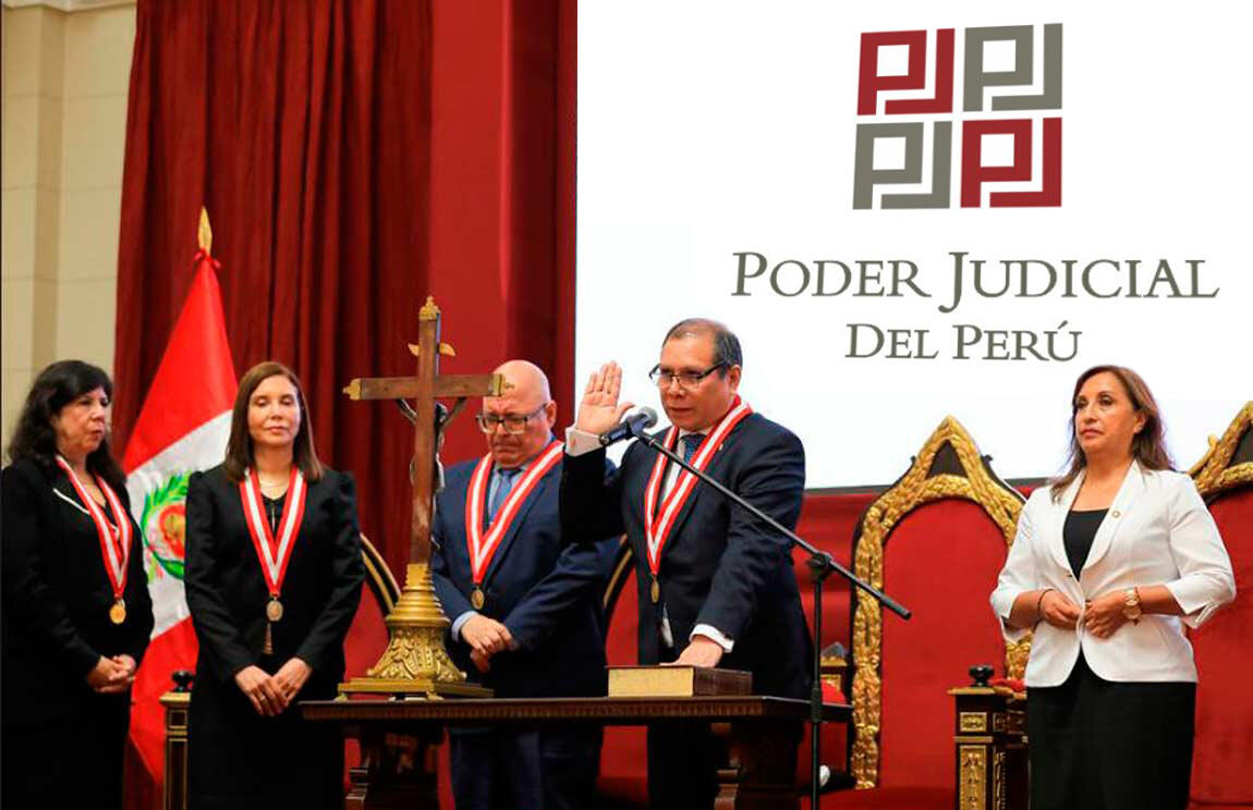 ceremonia de juramentacion de miembros del Poder Judicial