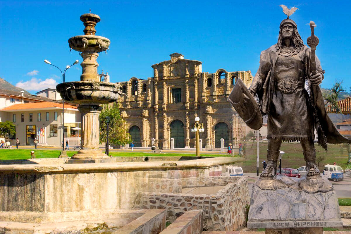 Collage lugares turisticos cajamarca