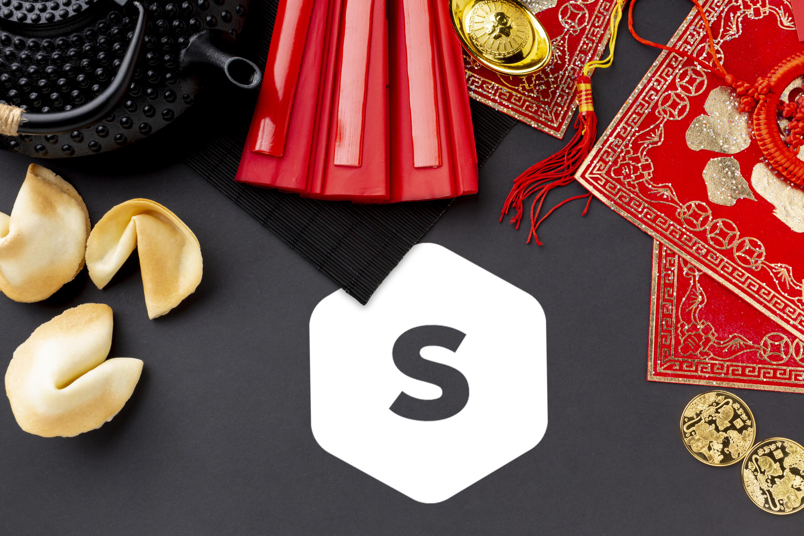 vista cenital de artilugios chinas con el logo de superprof