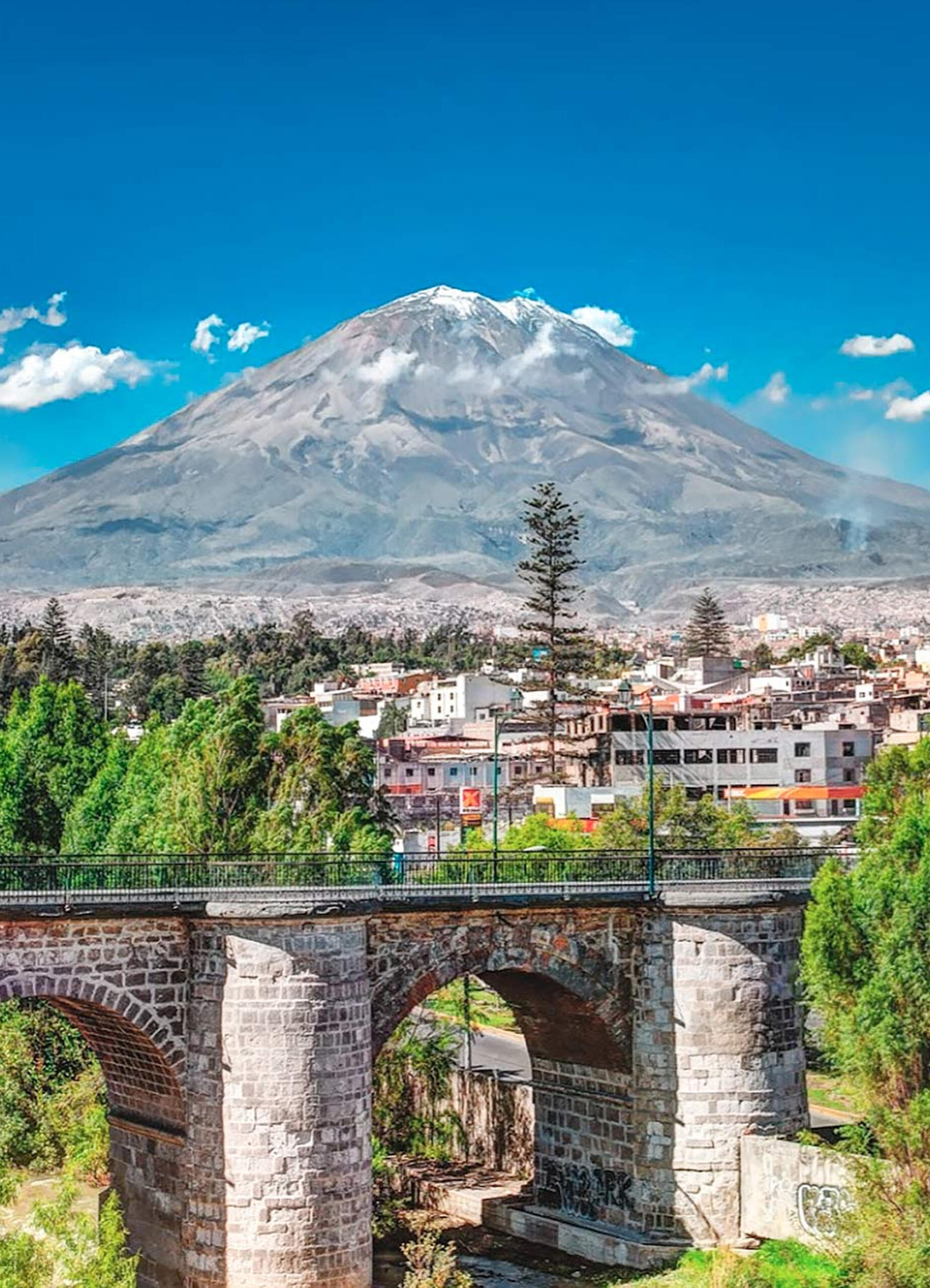 foto del Volcán Misti