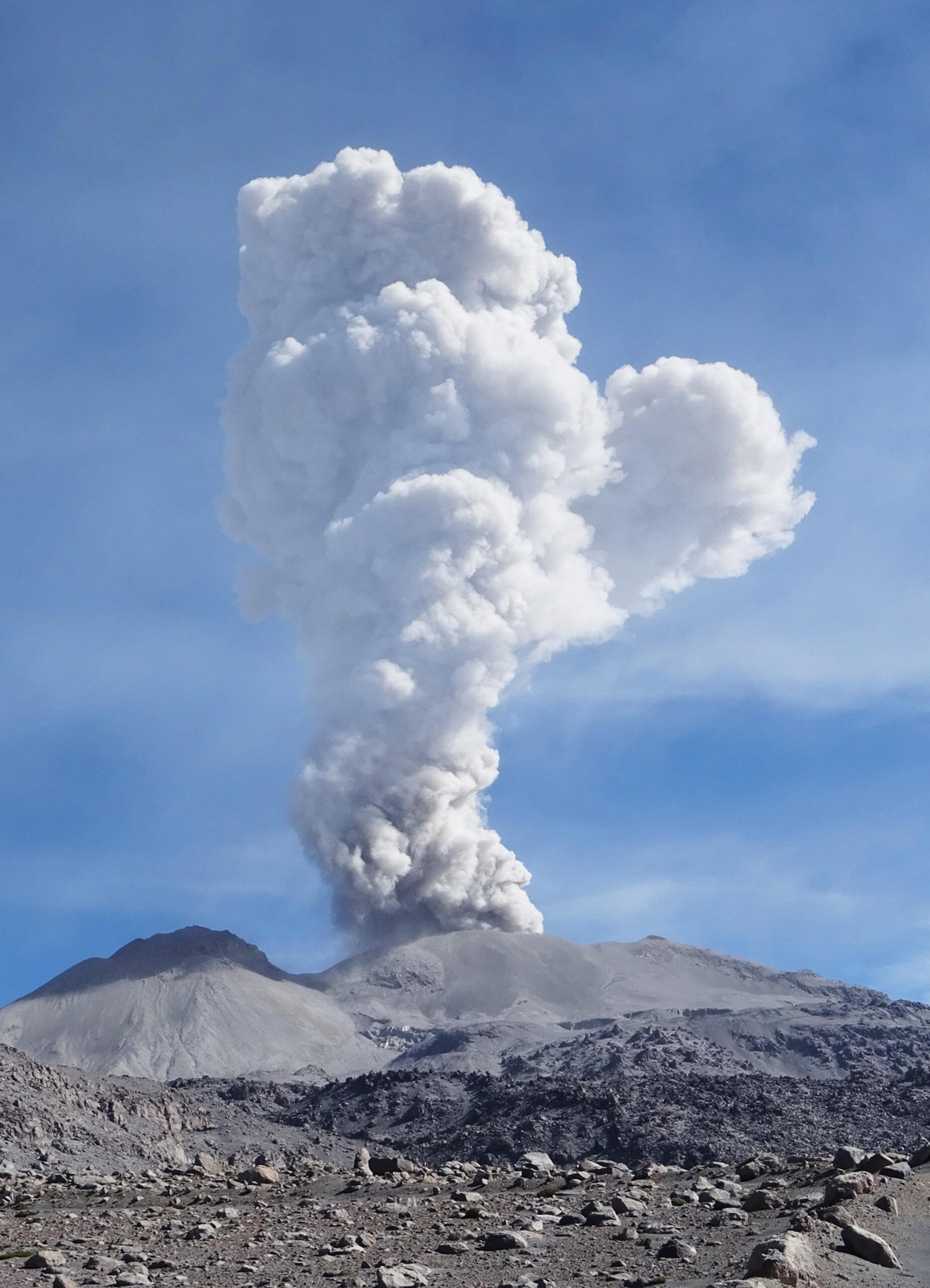 foto del Volcán Sabancaya