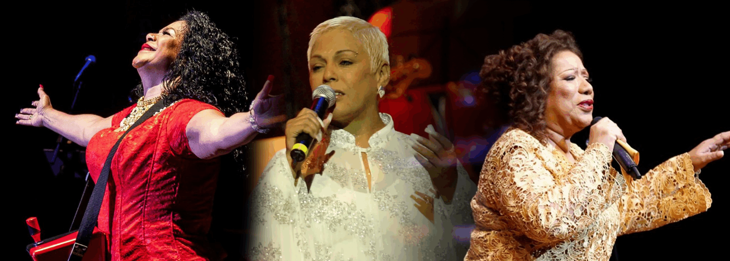 collage Eva Ayllón, Lucía de la Cruz y Bartola 