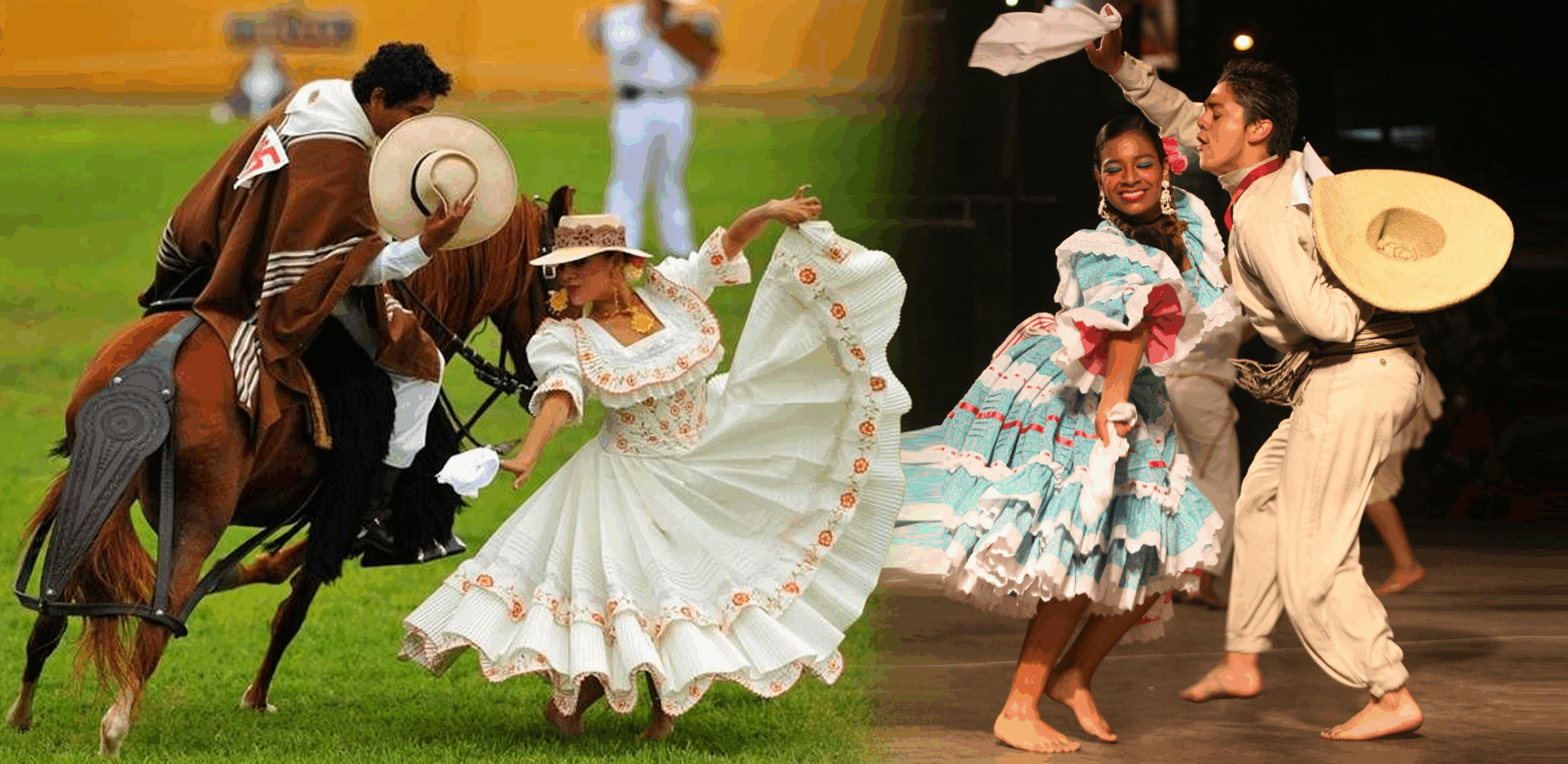 collage marinera norteña y tondero