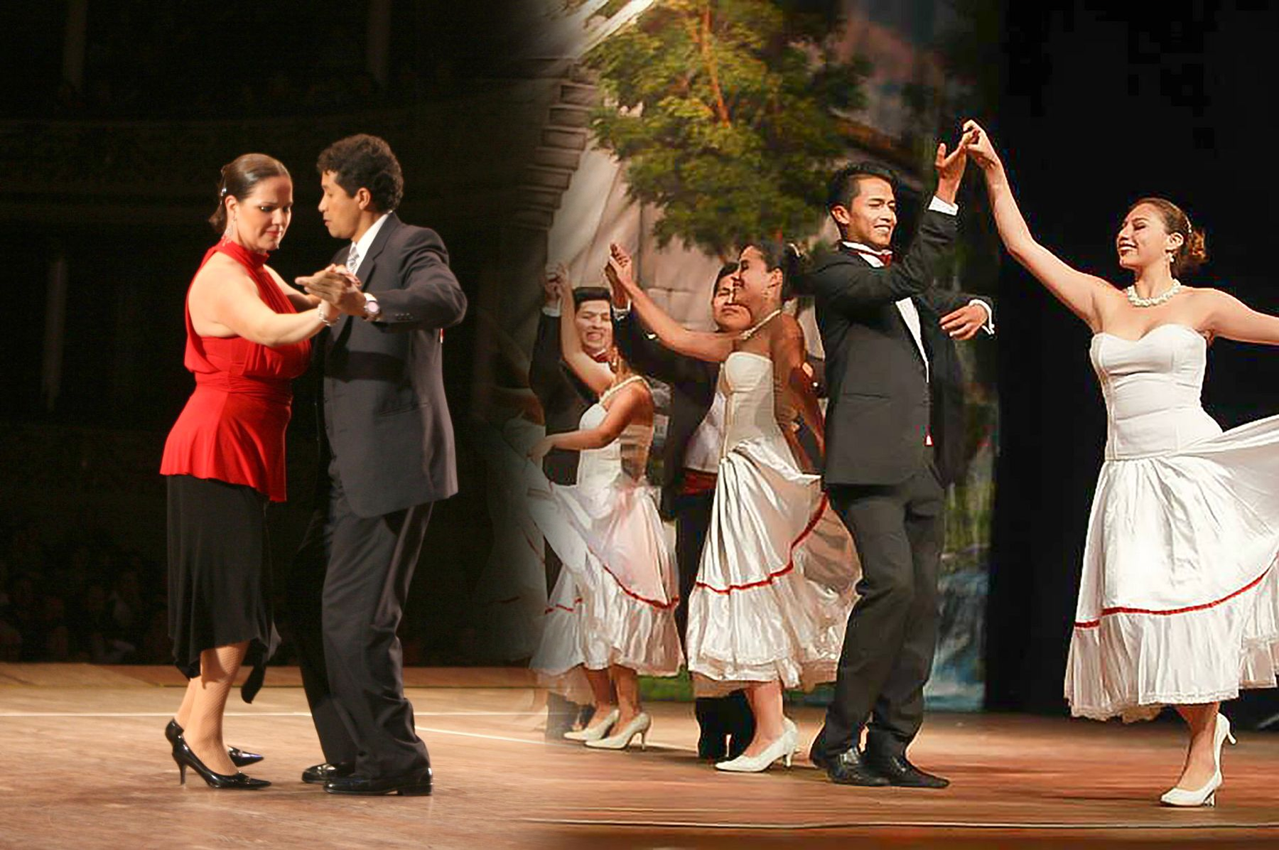 collage de vals de salón y polca criolla