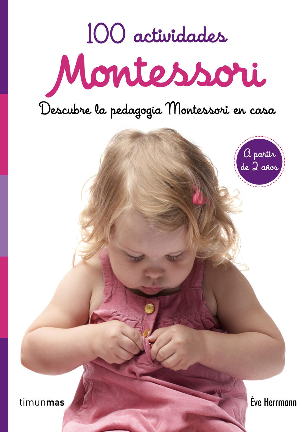 Portada del libro 100 actividades Montessori  