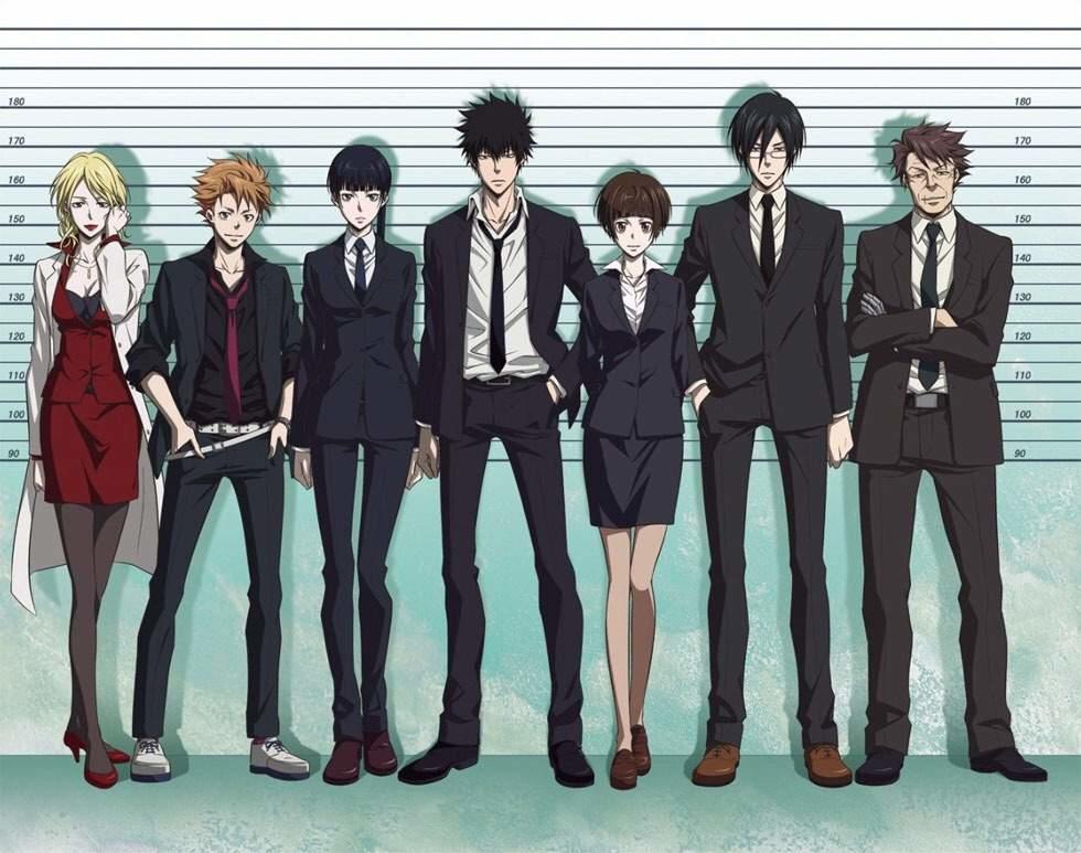 psycho-pass anime japońskie kryminał główne postacie pierwszego sezonu