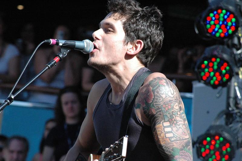 john mayer kompozytor amerykański koncert tatuaż japoński