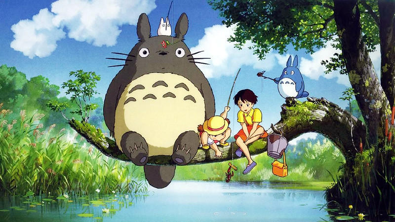 japońskie anime mój sąsiad totoro