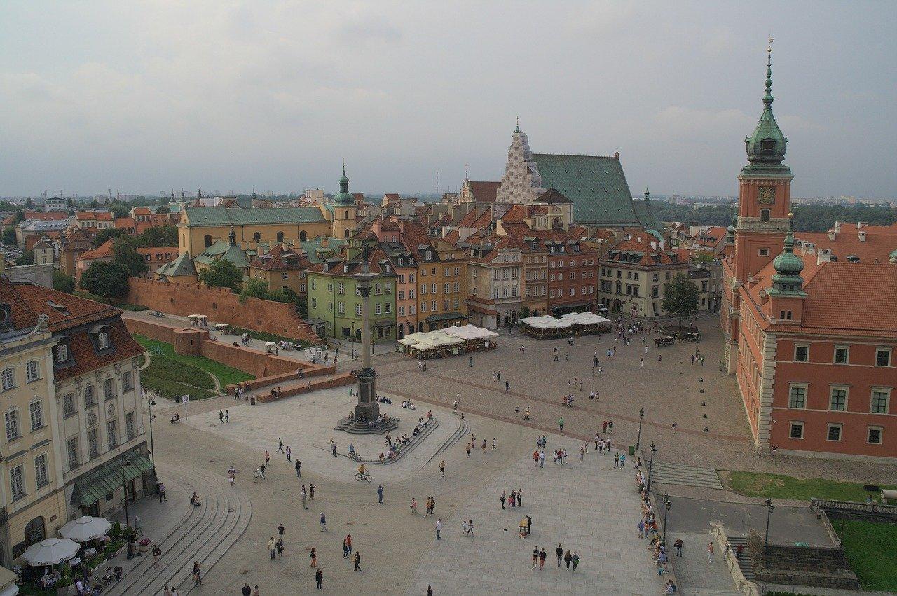 starówka warszawska warszawa centrum zamek królewski