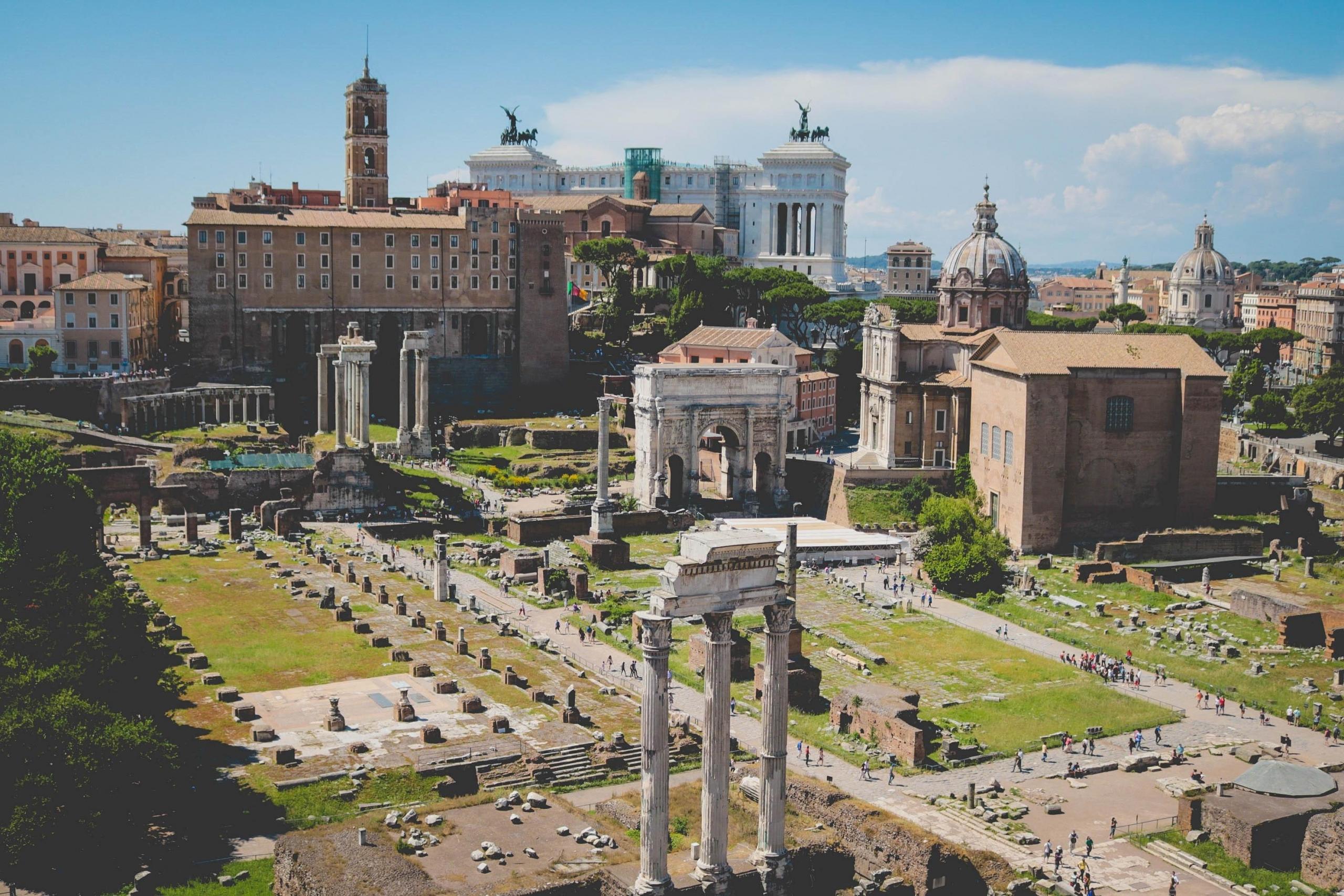 stary tynek rzym forum romanum