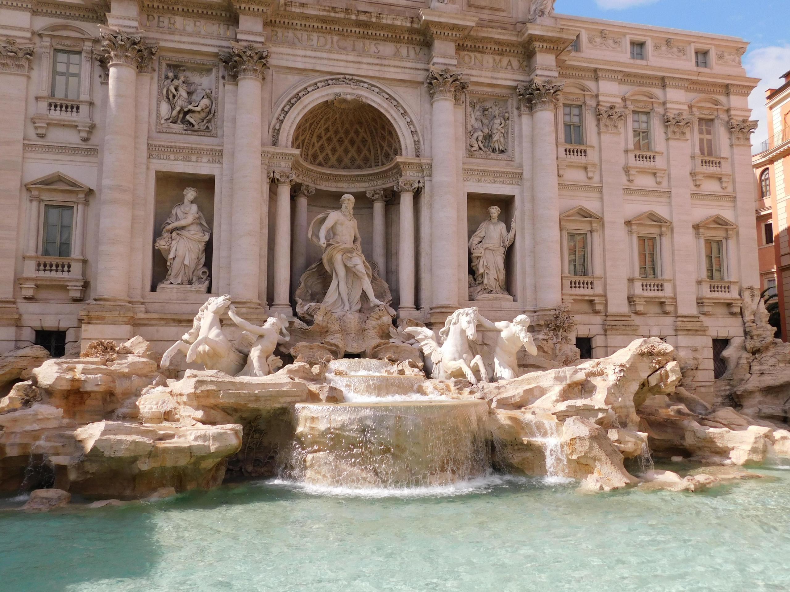 fontanna di trevi w rzymie