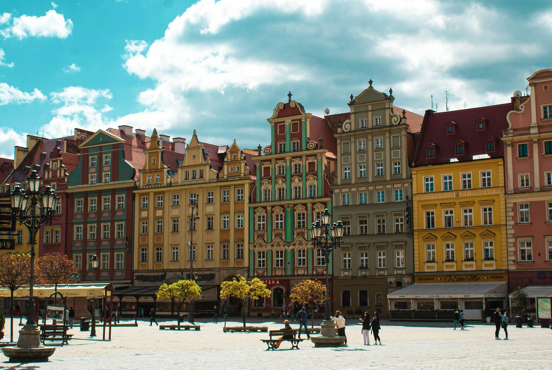 Wrocław, stare miasto.