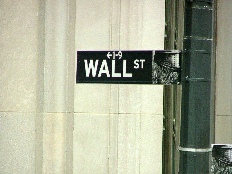 tabliczka wall street nowy jork