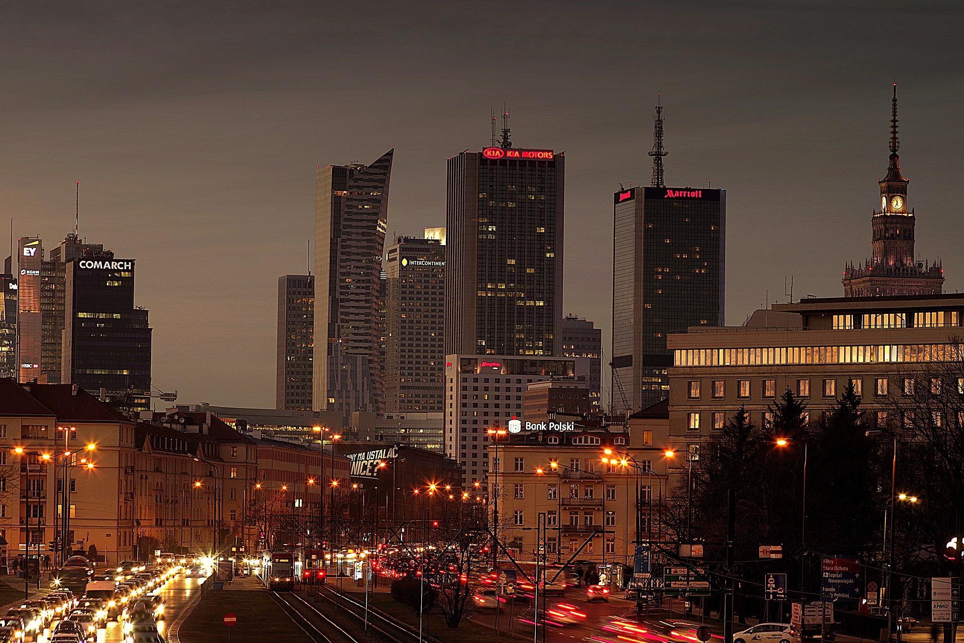 centrum warszawy