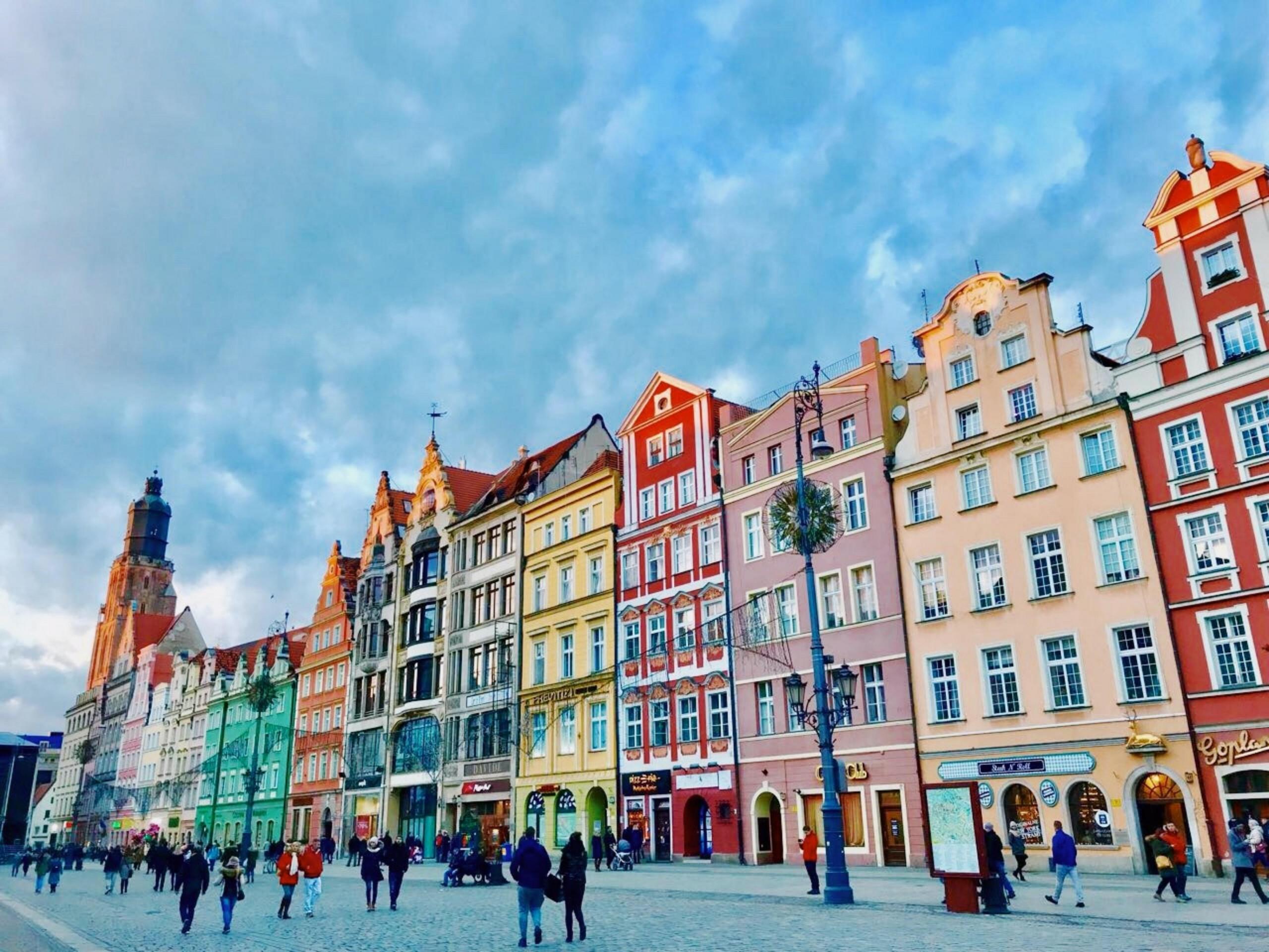 Wrocławskie kamienice.
