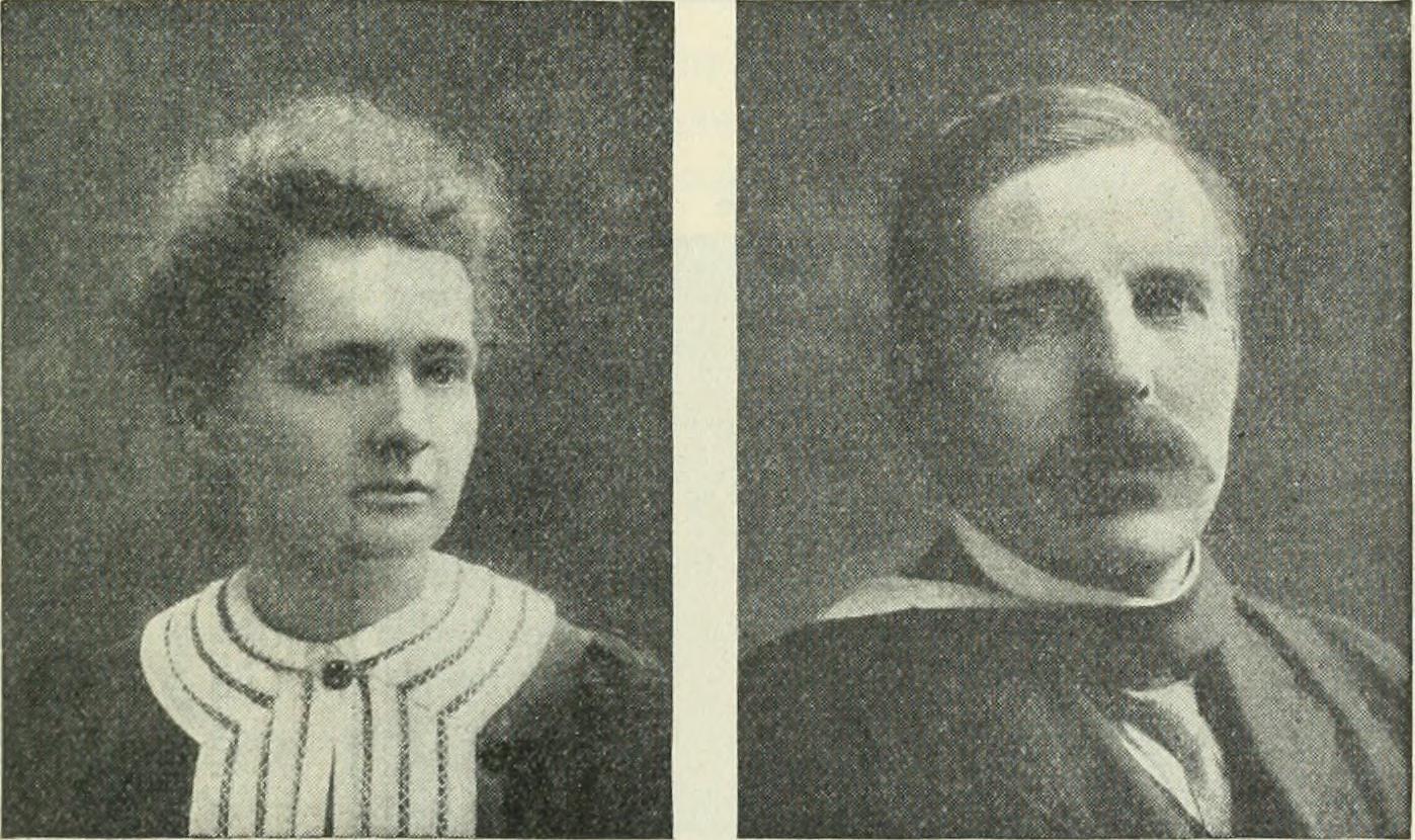 Pierre Curie i Maria Skłodowska-Curie.