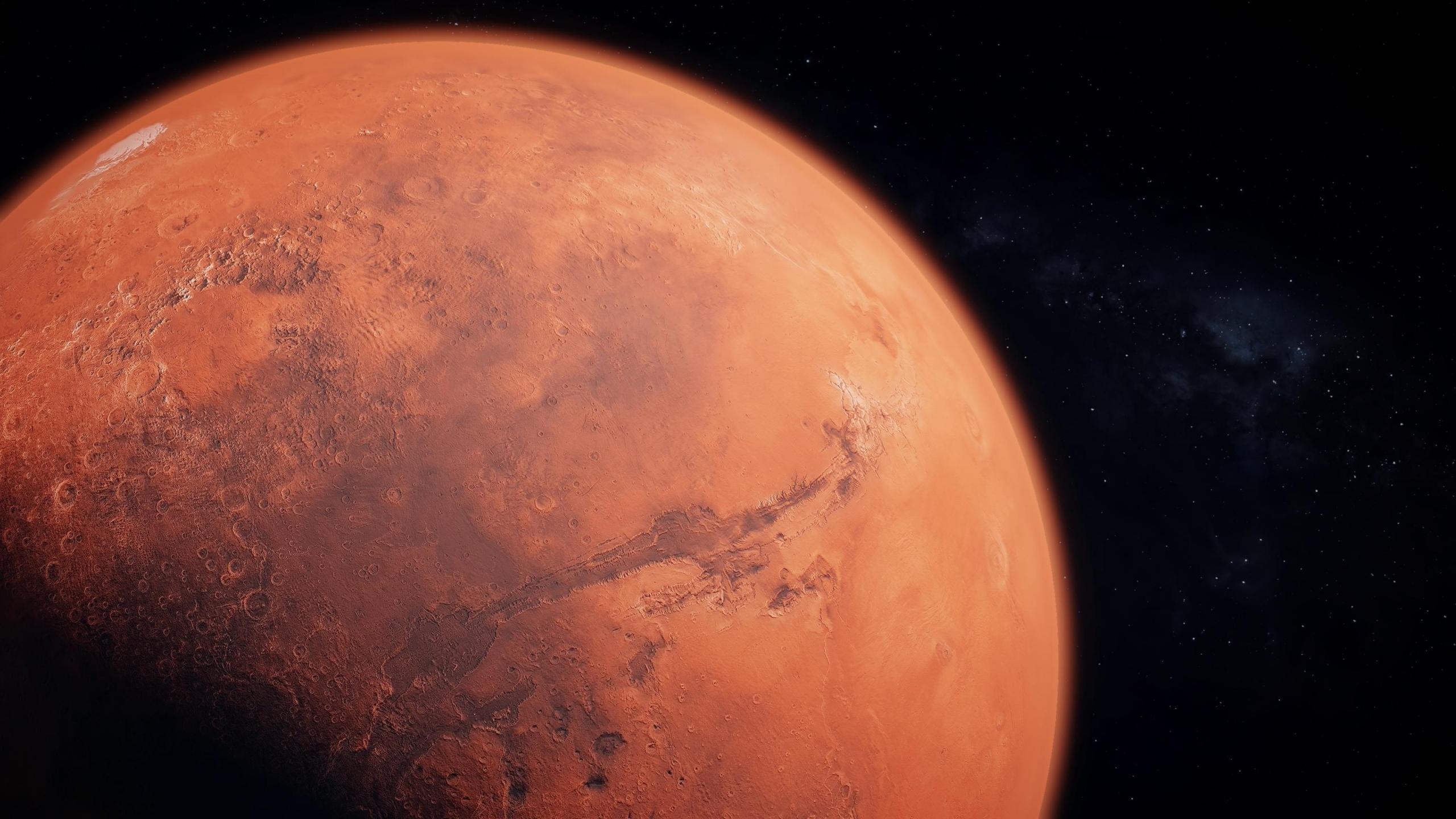 Planeta Mars.