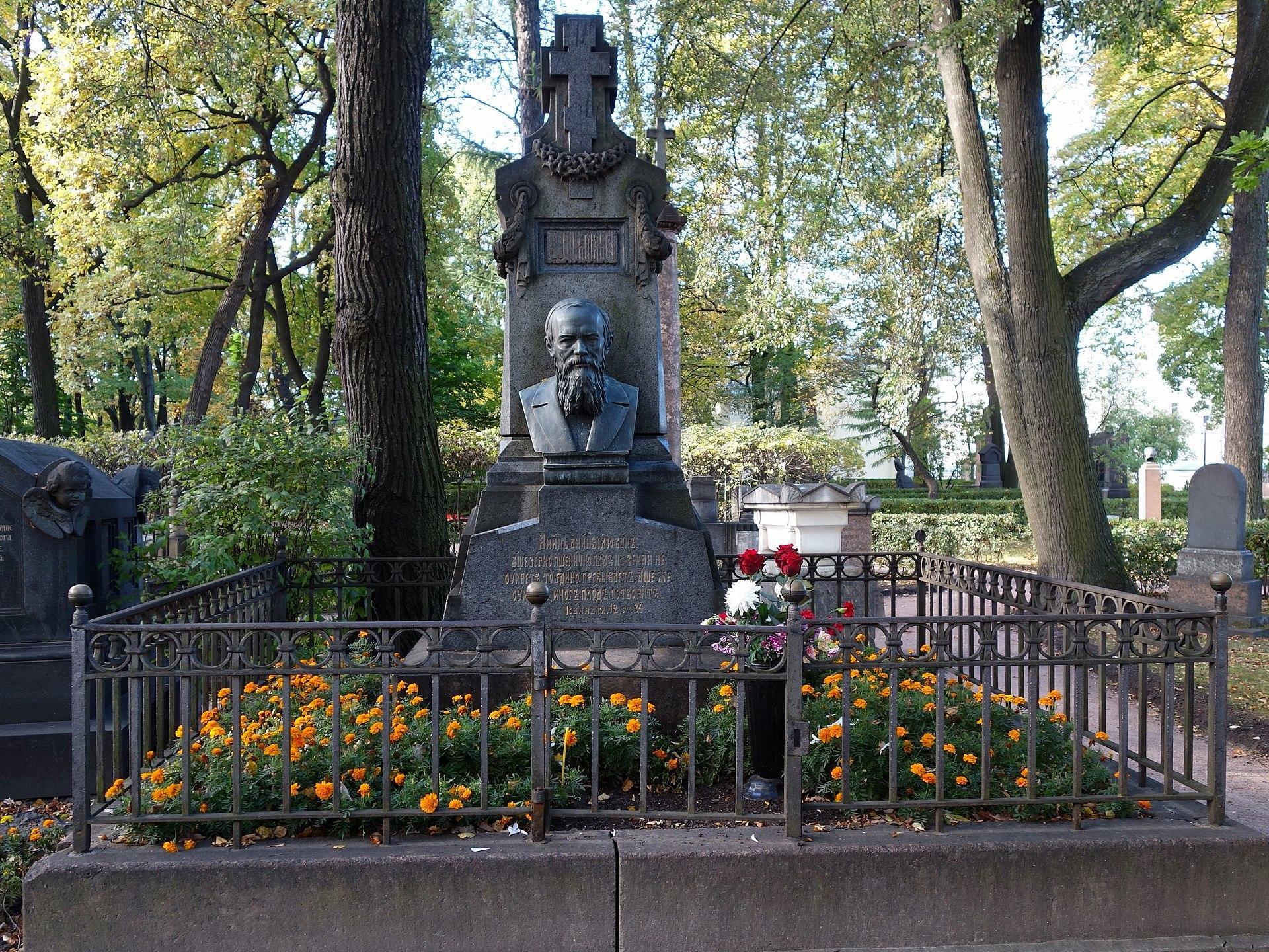 Grób Dostojewskiego w Saint Petersburg