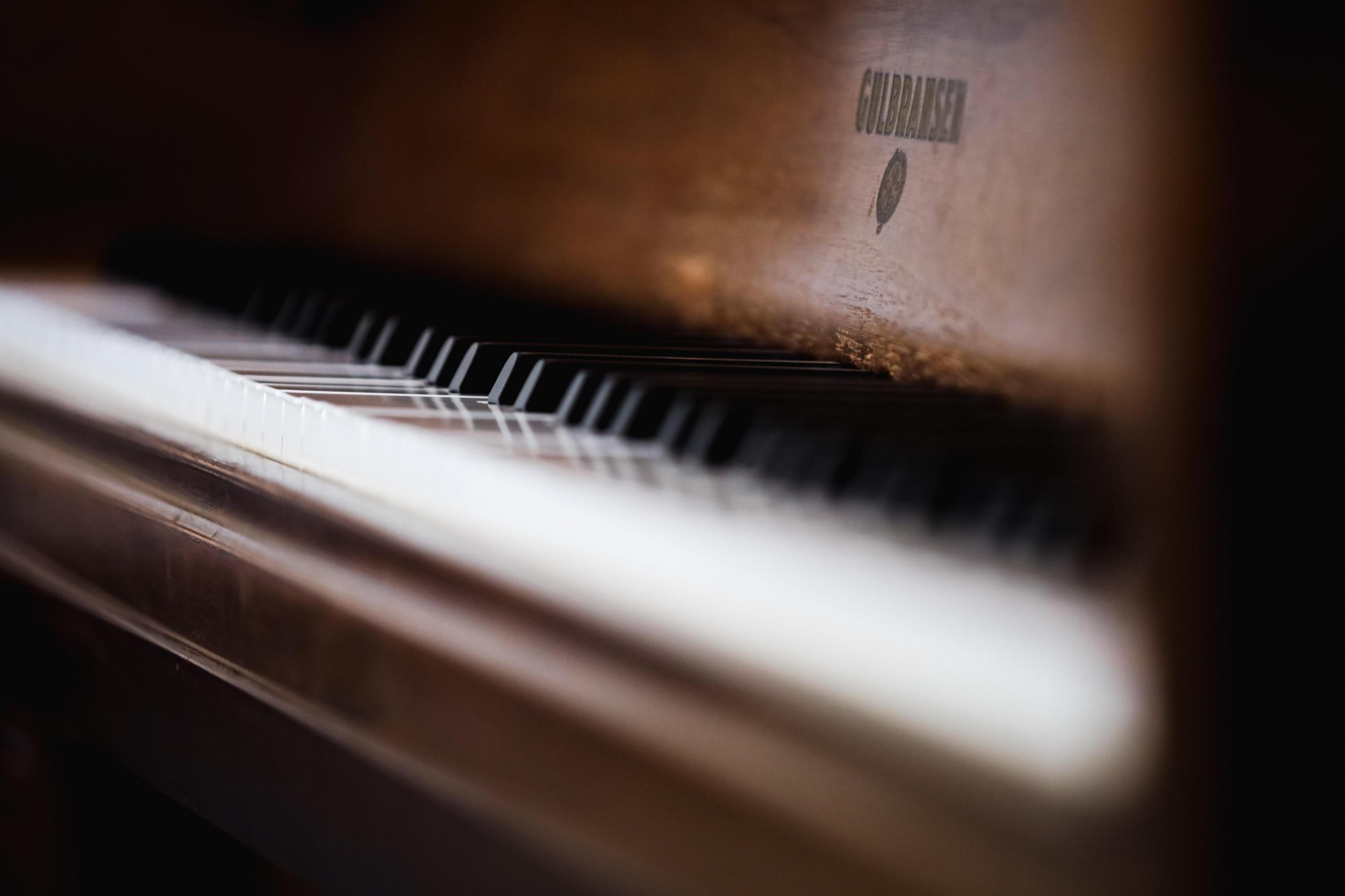 Klawiatura pianina.