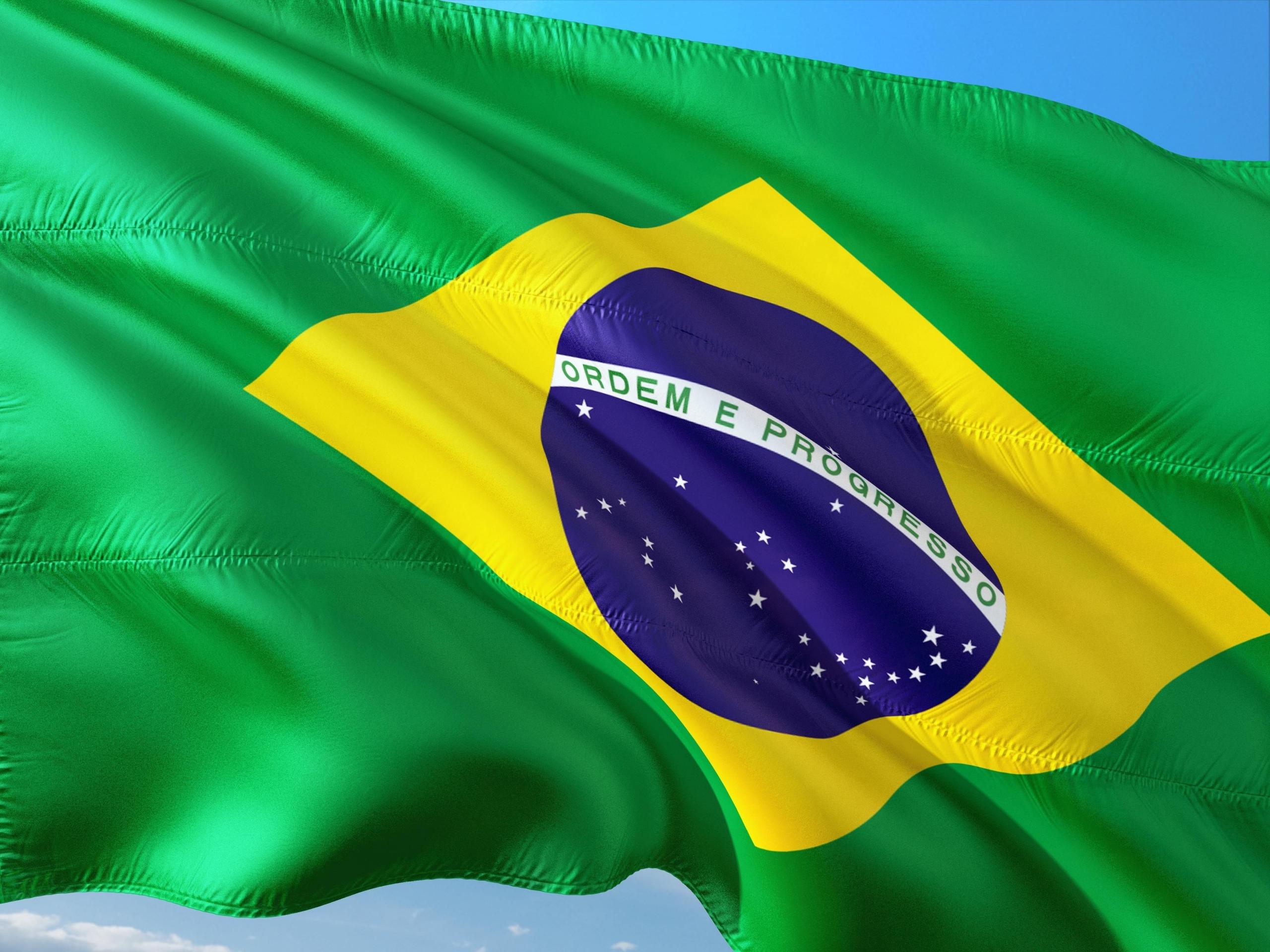 Brazylijska flaga.