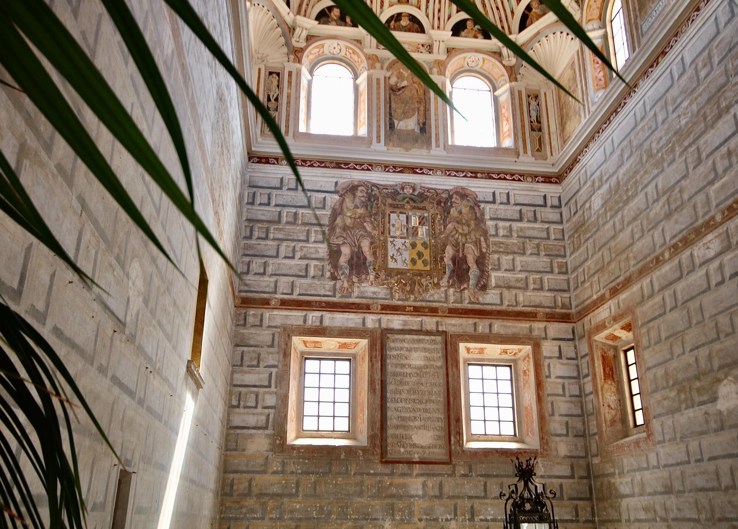 Wnętrze budynku w Hiszpanii.