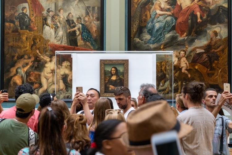 Mona Lisa w muzeum