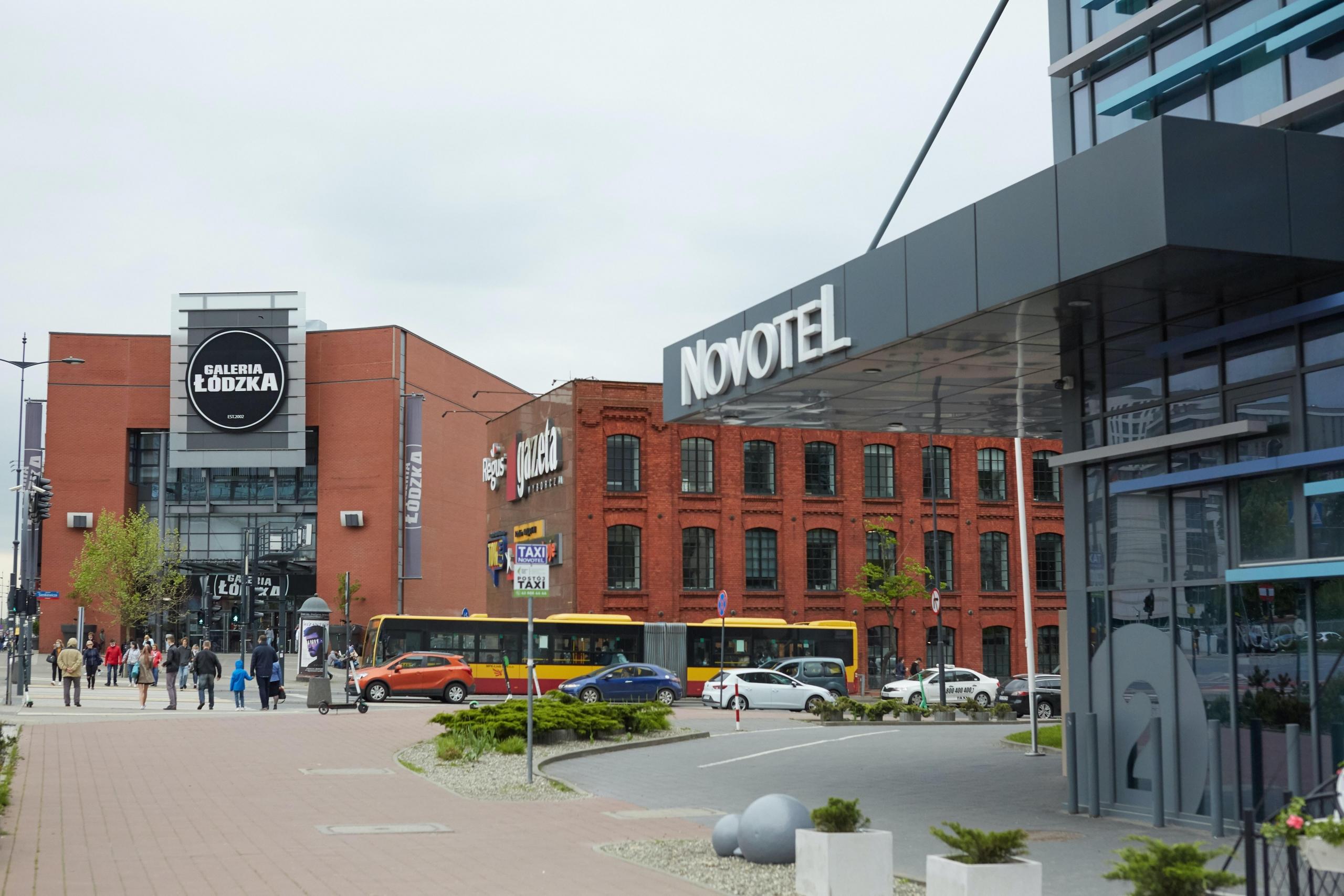 galeria łódzka i novotel