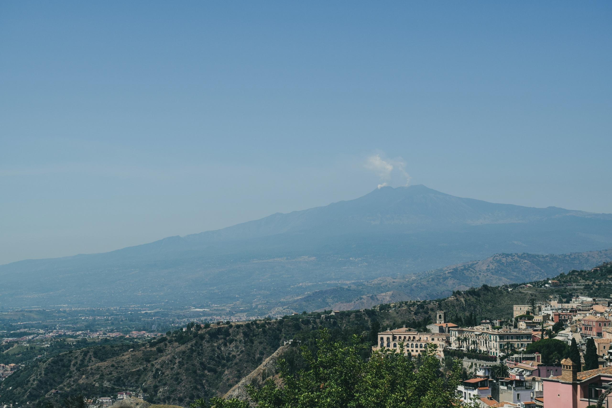 Wulkan Etna.