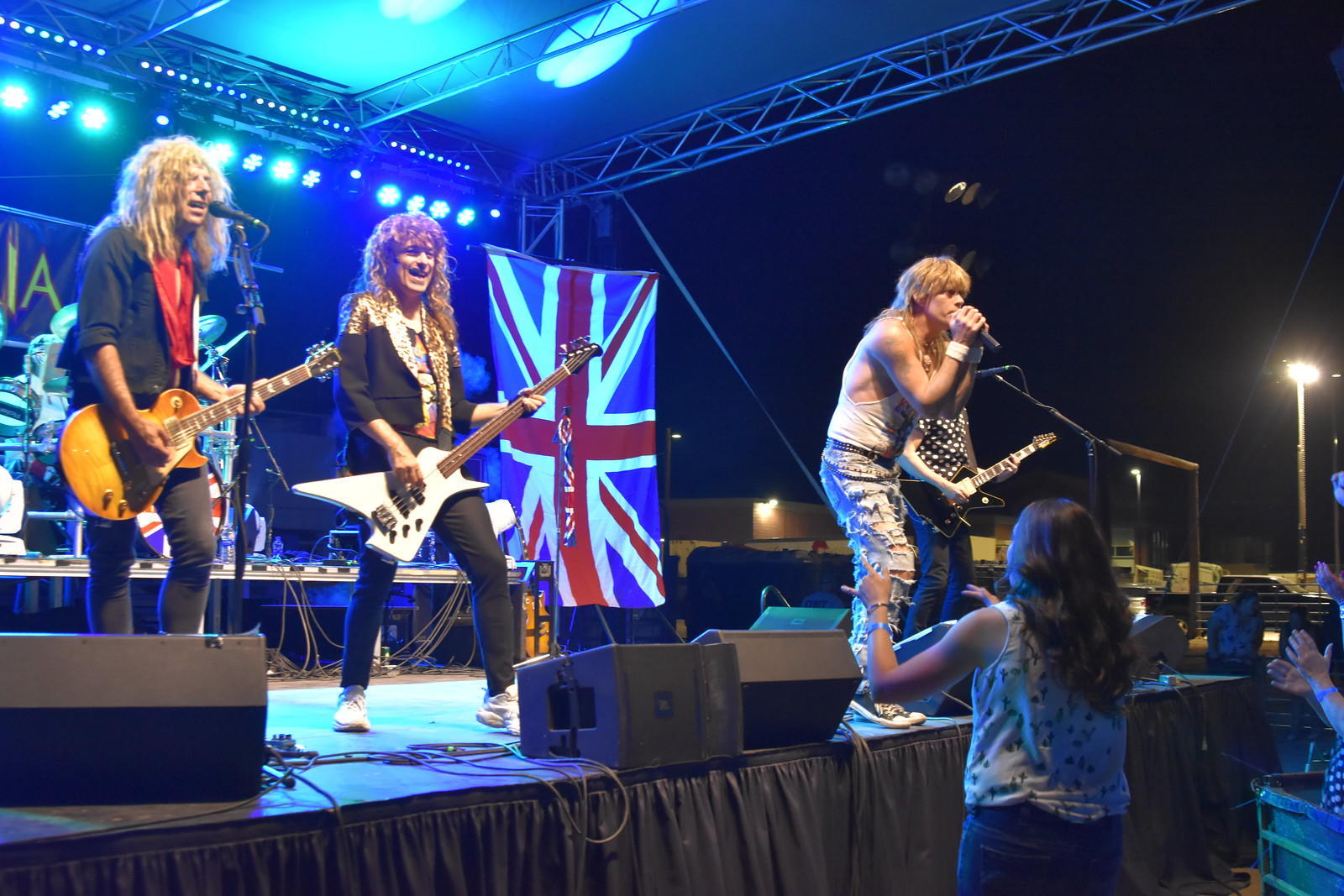 Metallica z najsławniejszym gitarzystą, koncert na scenie.