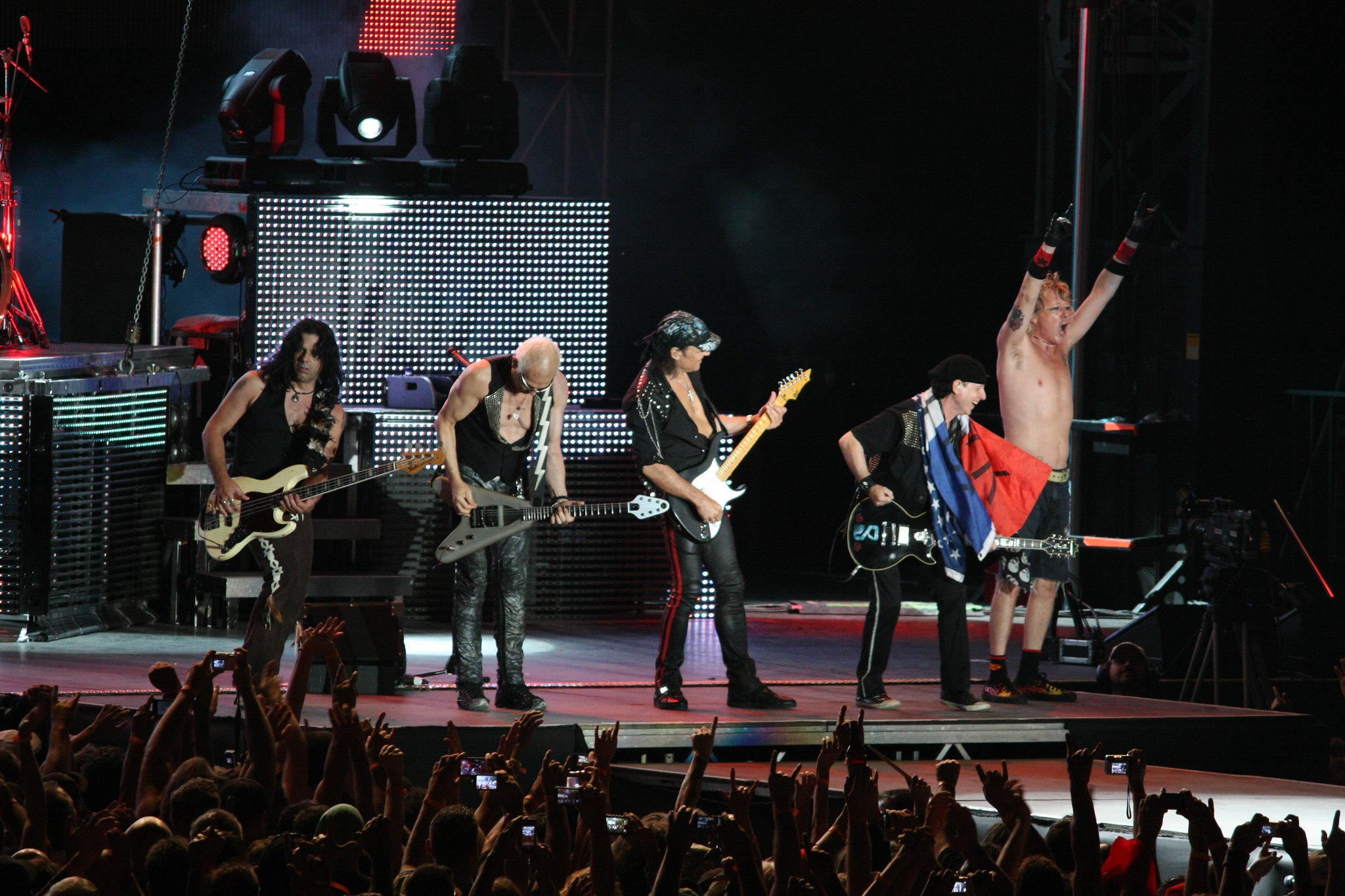 Zespół The Scorpions.