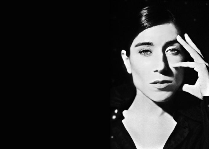 czarno-biały portret choreografki i tancerki blancki li