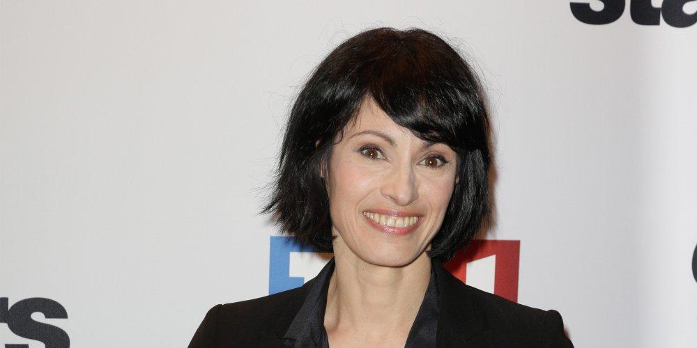 pozująca słynna tancerka Marie-Claude Pietragalla podczas gali