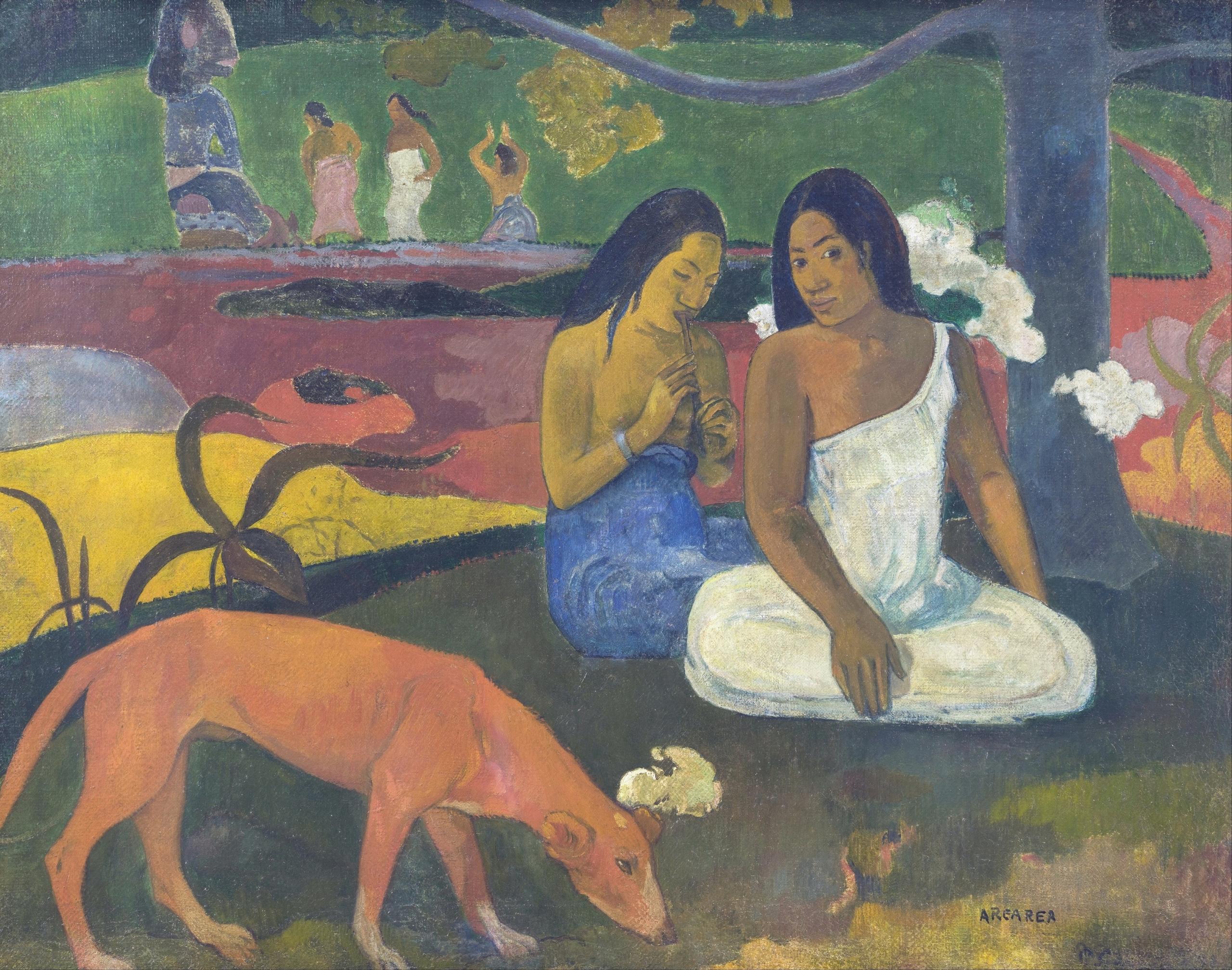 Obraz Gauguin'a, zajęcia z malowania.
