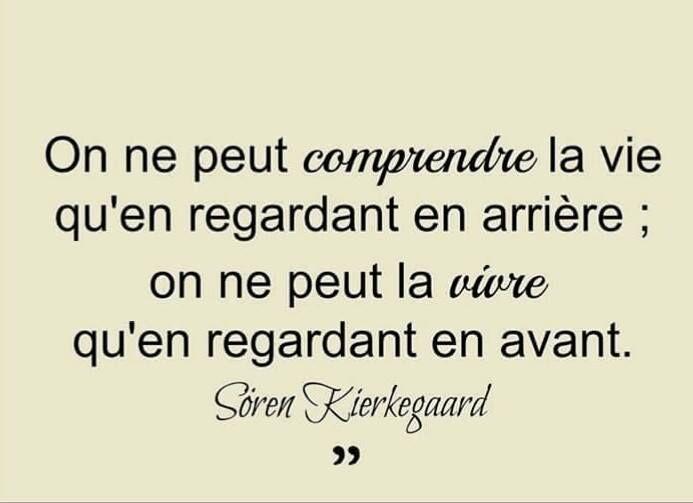 cytat sorena kierkegaarda o pojmowaniu istoty życia po francusku 