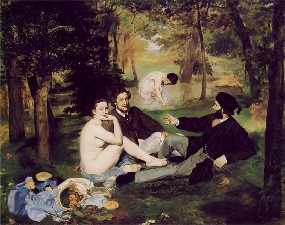 Sławne obrazy w Muzeum d'Orsay, Manet.