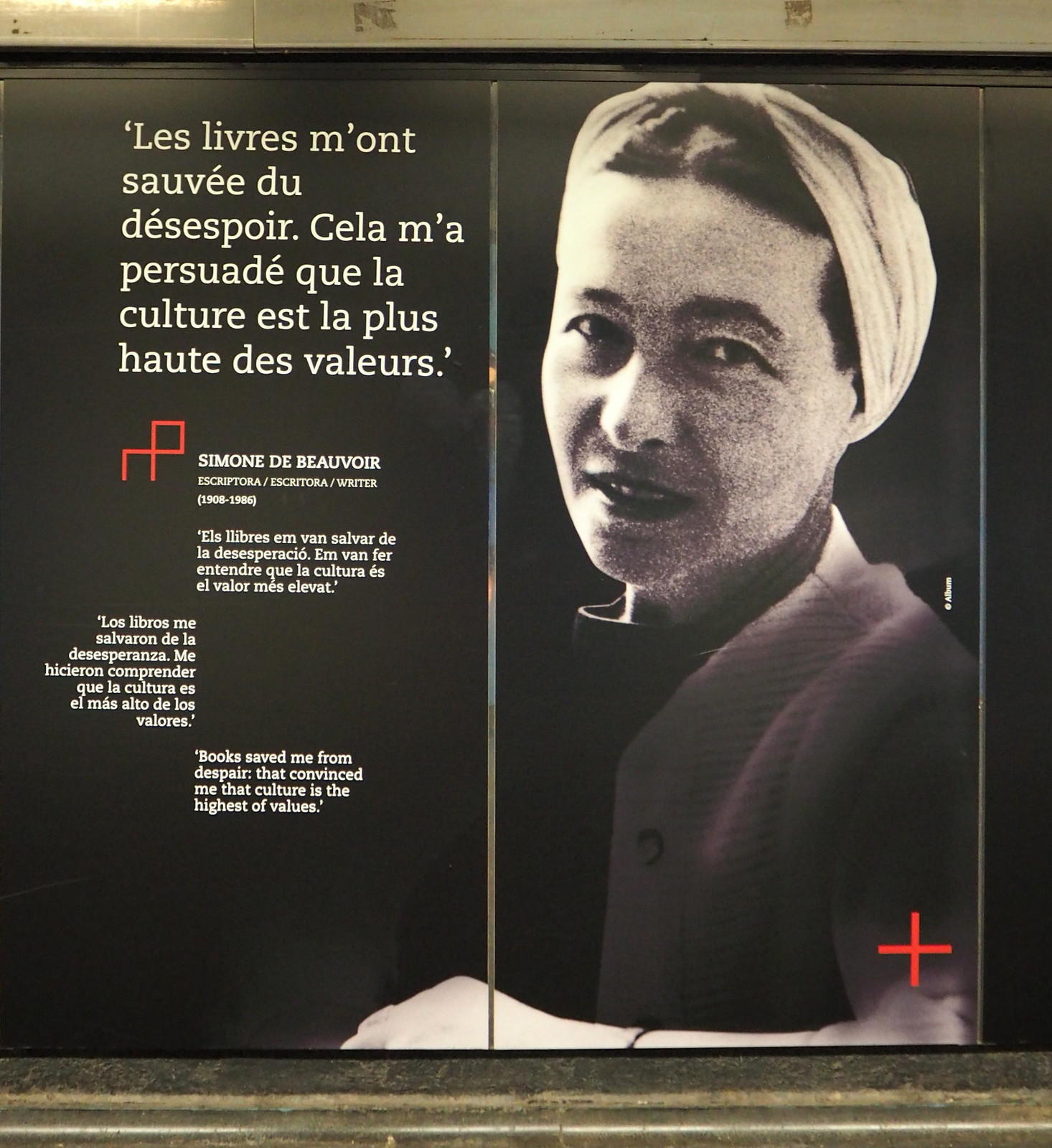 Francuska filozofka, de Beauvoir.