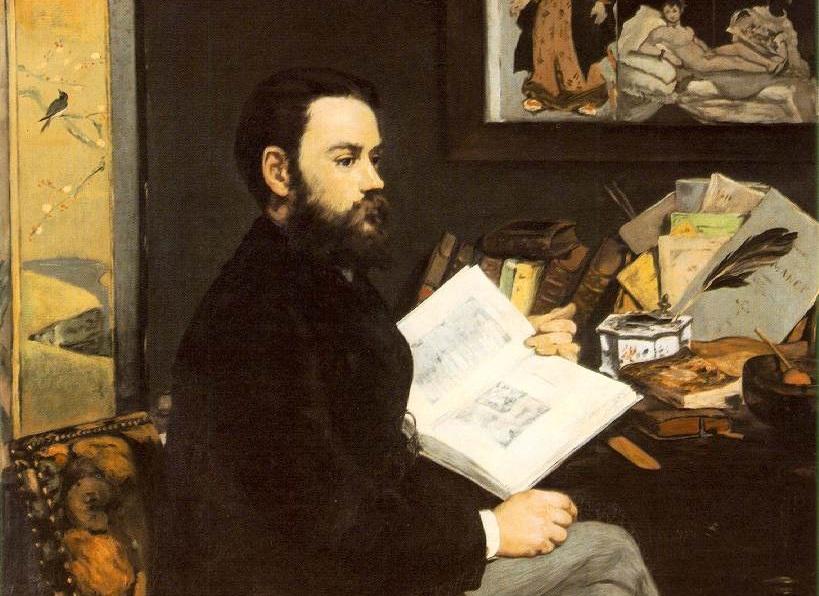 Emil Zola, znani francuscy pisarze.