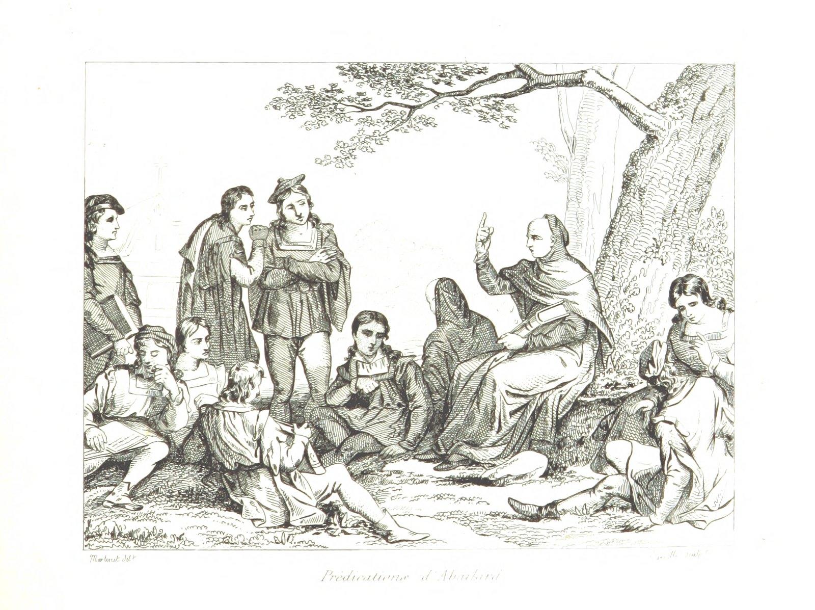 Francuski filozof, Abelard.
