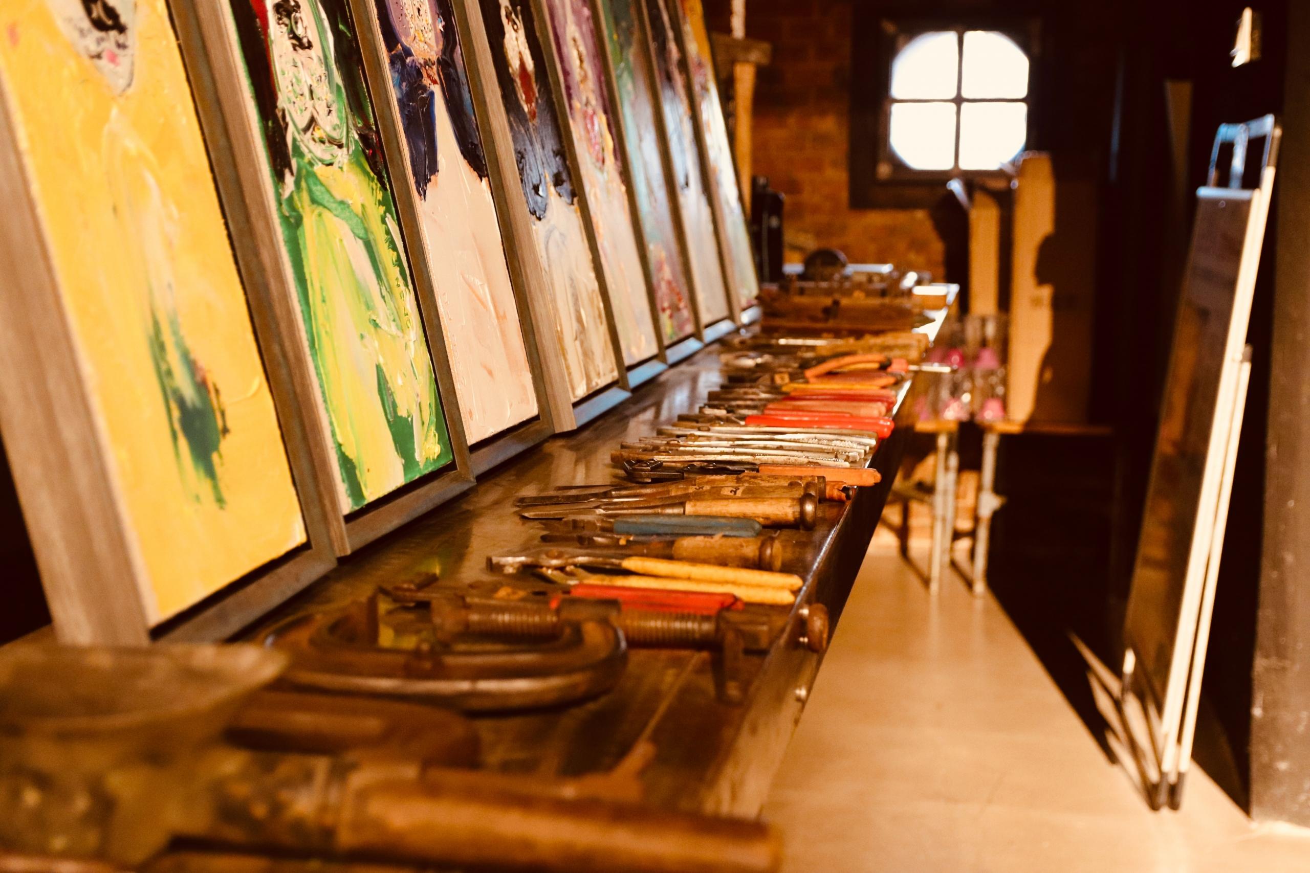 Korepetycje ze sztuki w szkole średniej.