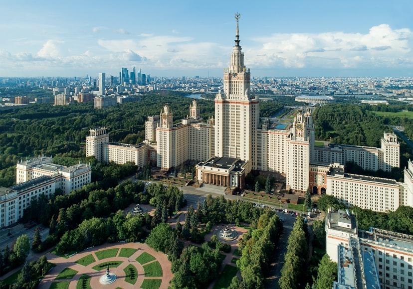 Moskwa z lotu ptaka