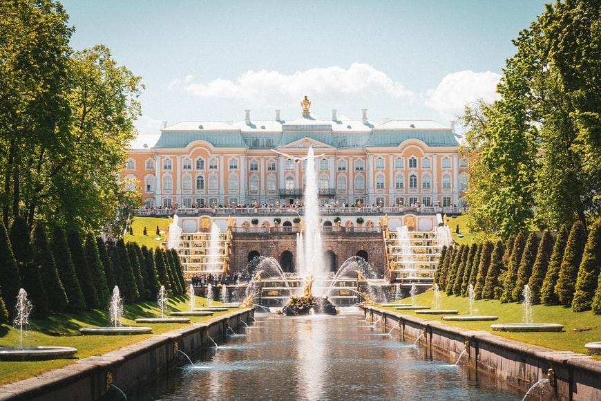 Peterhof w Rosji