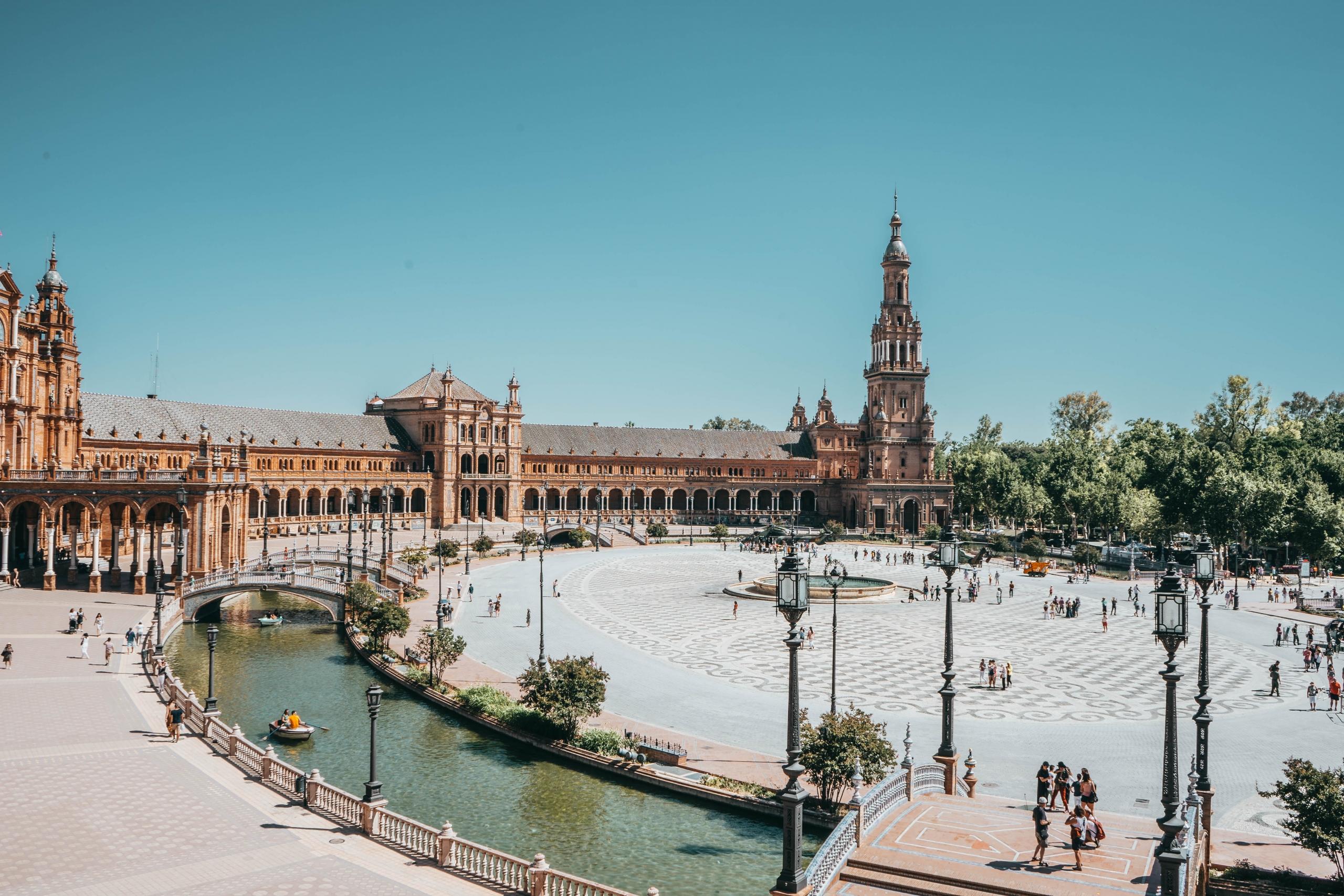 plaza de espana w sewilli