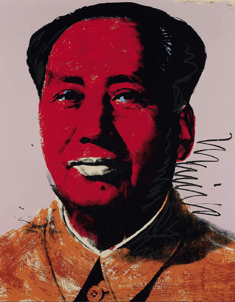 Portret Mao Tse Tunga Andy'ego Warhola.