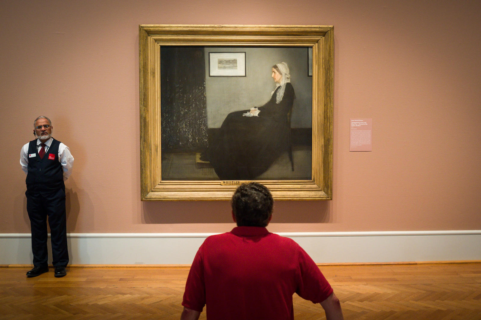 Matka Whistlera w muzeum.