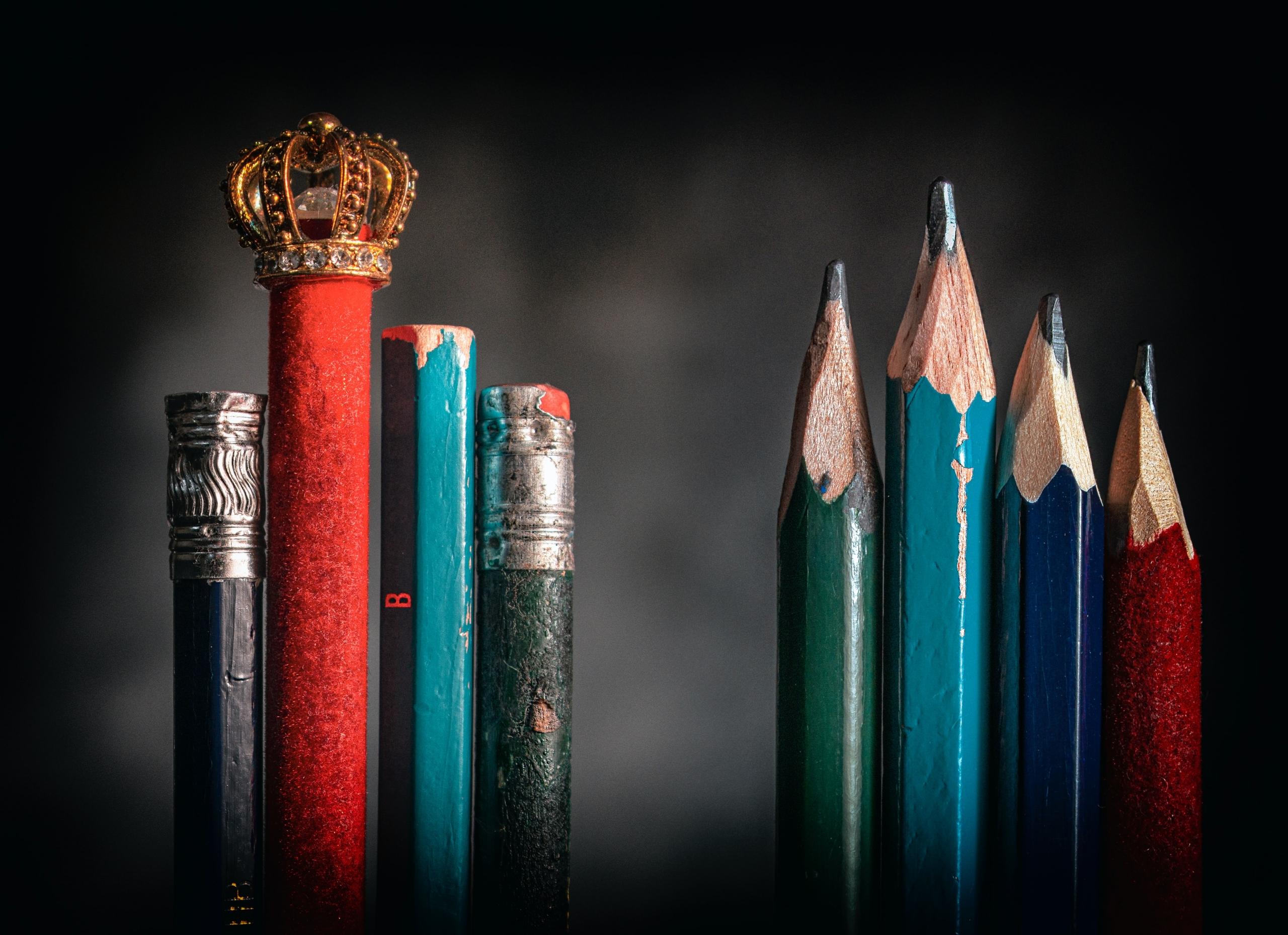 Ołówki do rysowania.