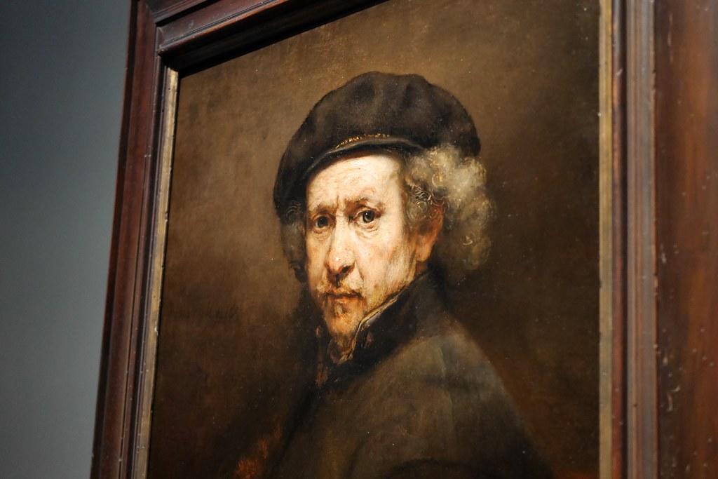Autoportret Rembrandta.