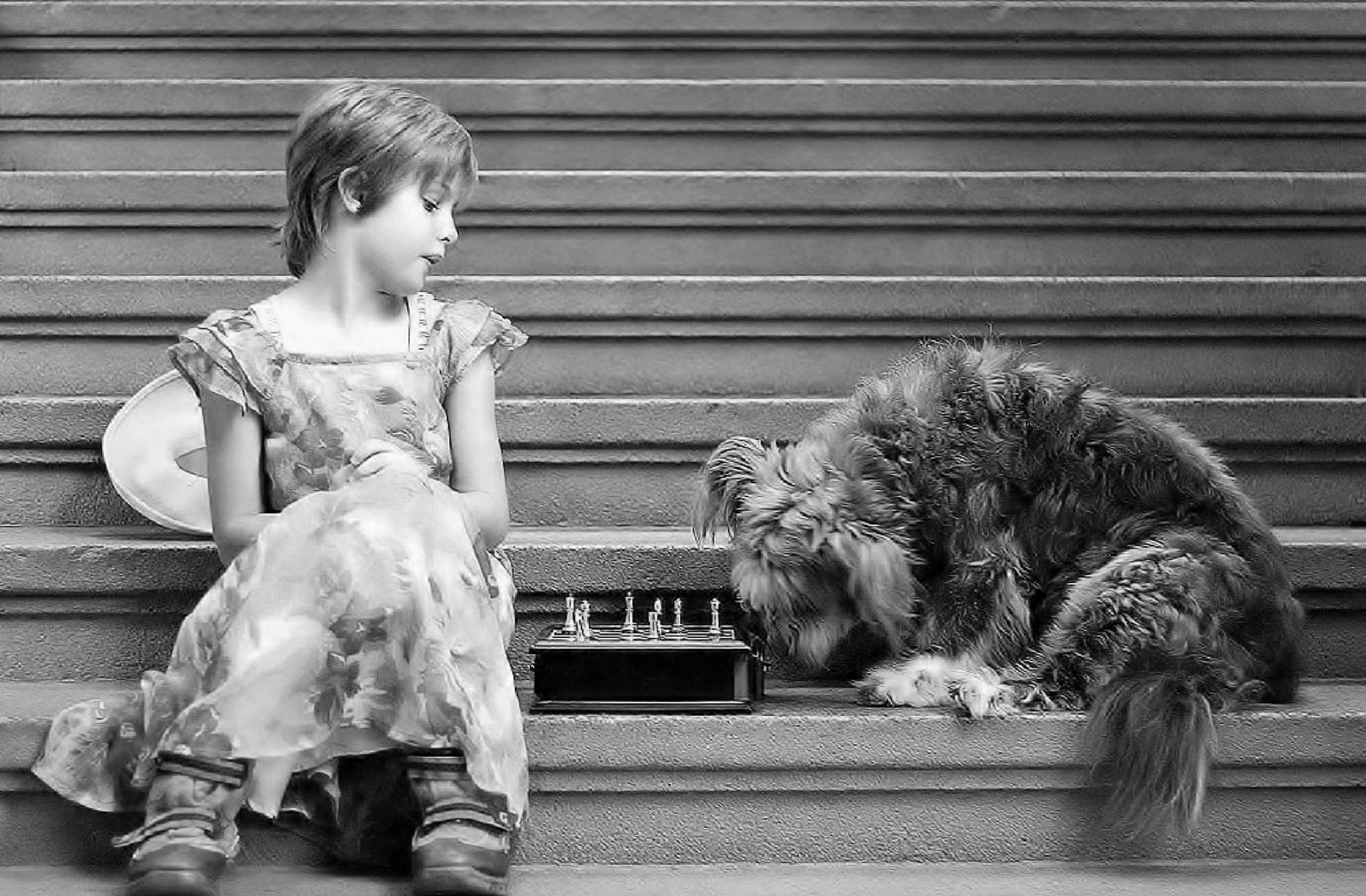 Lekcje gry w szachy dla dzieci.